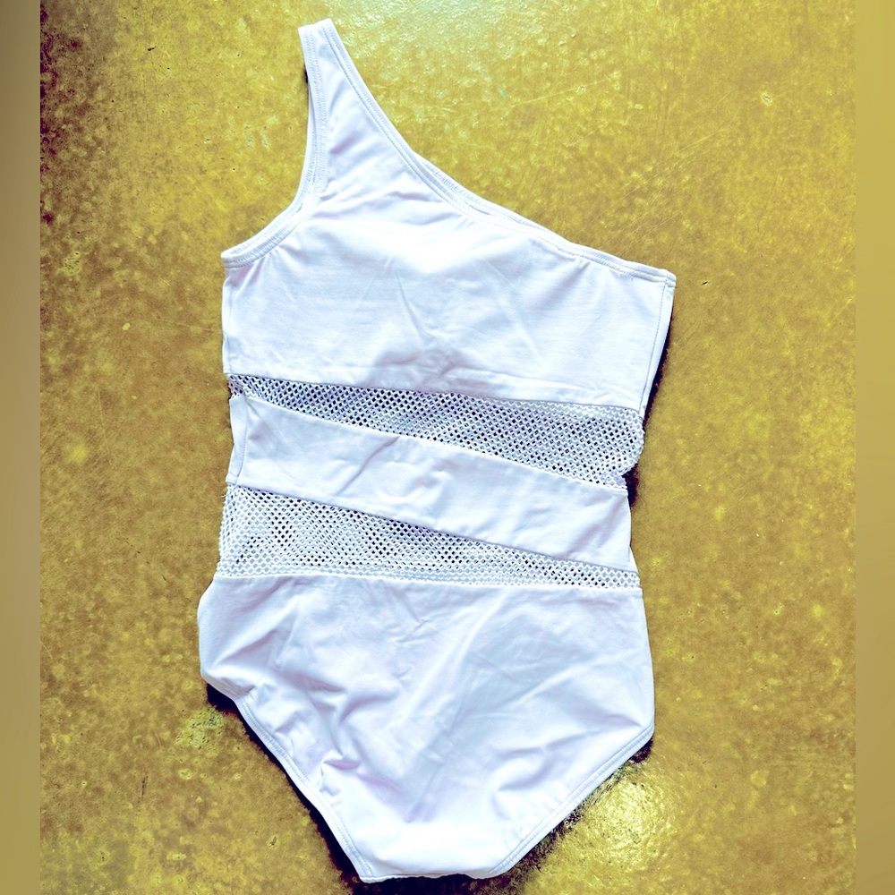 Carmen Marc Valvo sz 8 Lavendar One Piece